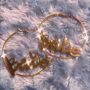 “Babe” Hoops🤍